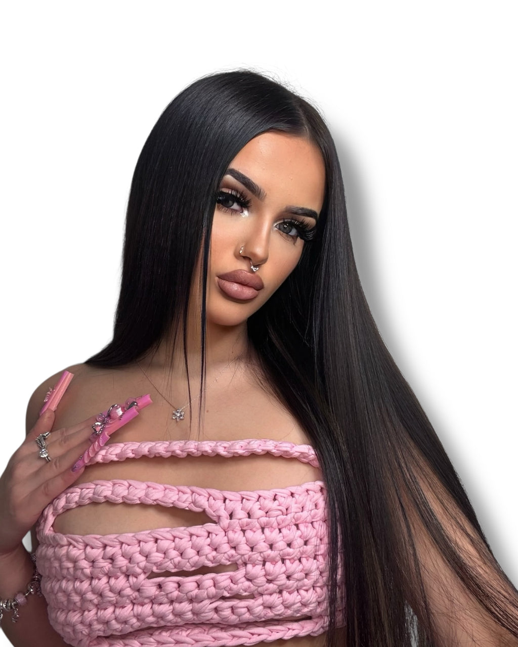 Blush Rebel - Handmade Crochet Top
